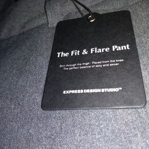 Express Fit and Flare Trouser Pant